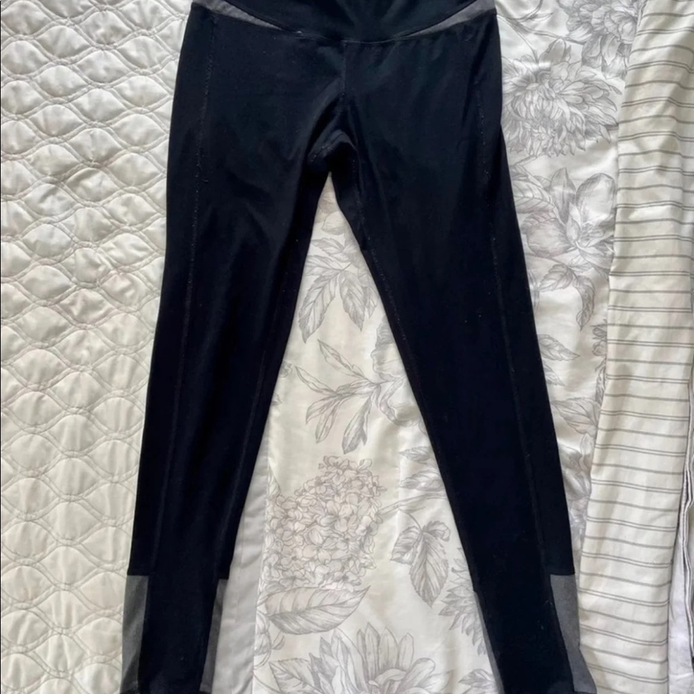 Black Athletic Leggings Full Length